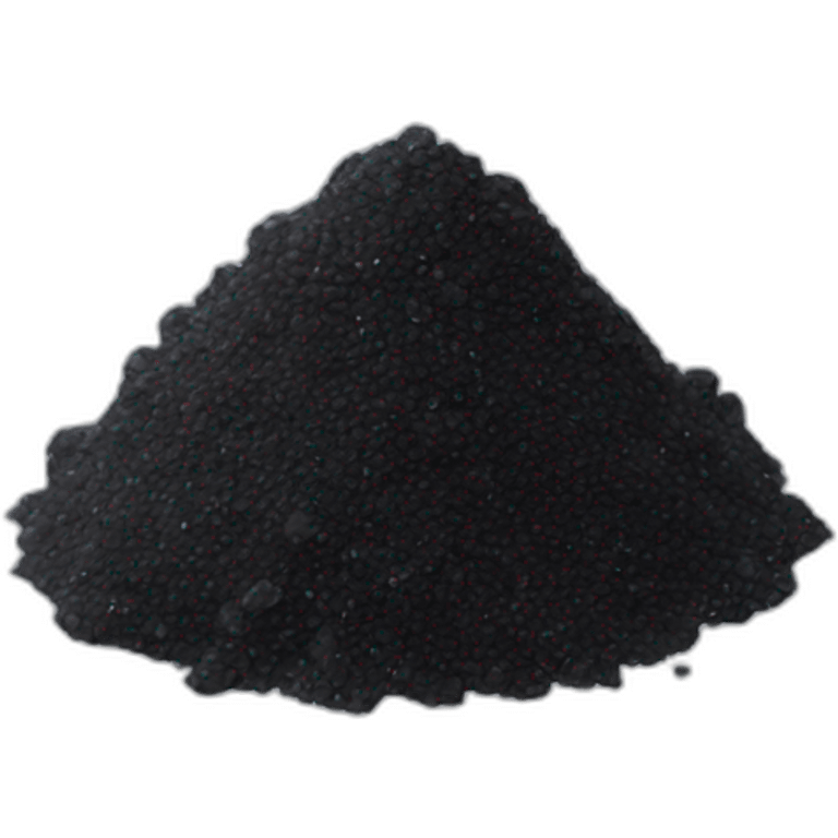 Black salt emoji