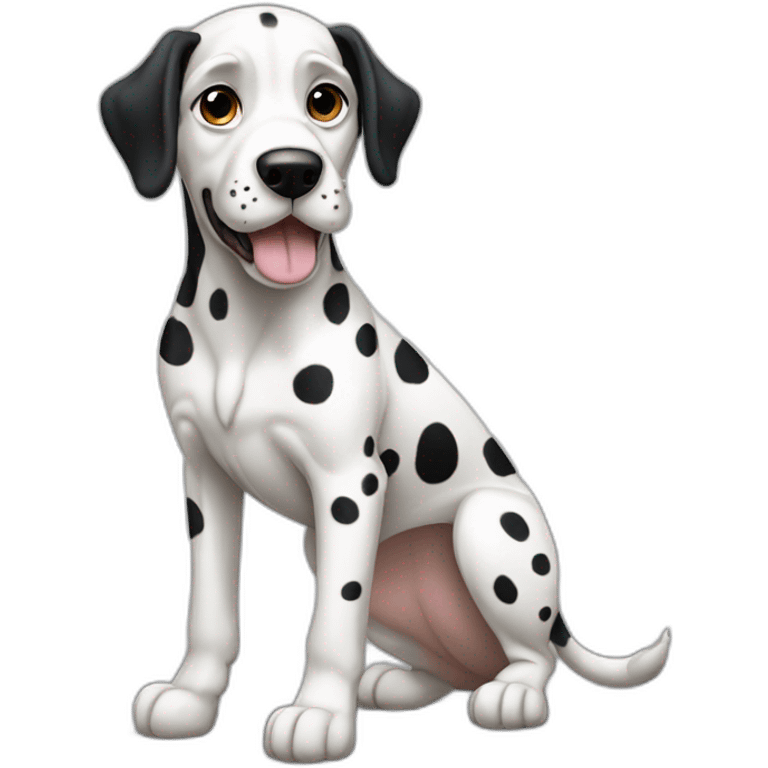 Perro dalmata emoji