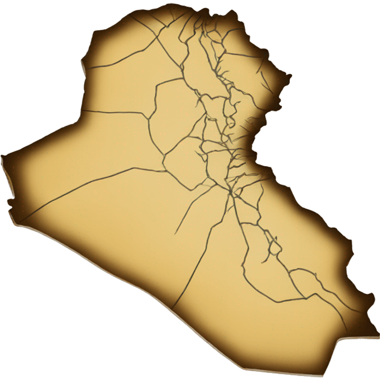 Iraq map emoji