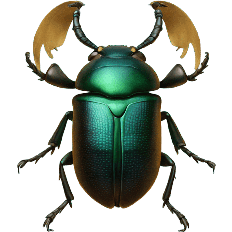 Scarab beetle emoji