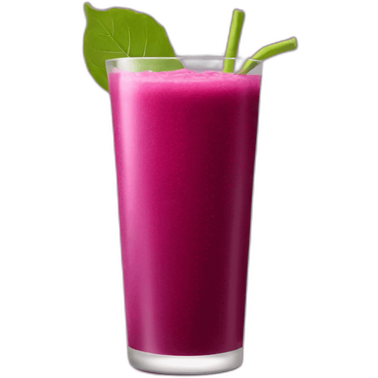 Yoga drink beet emoji