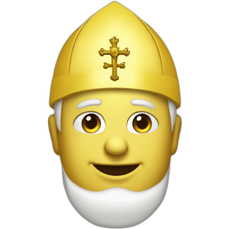 yellow pope emoji