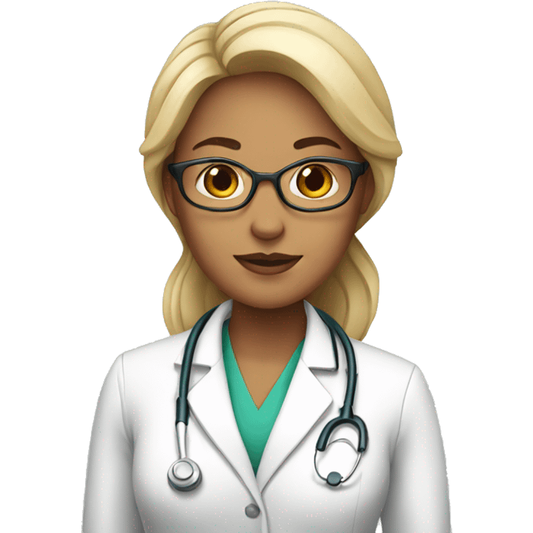 woman doctor emoji