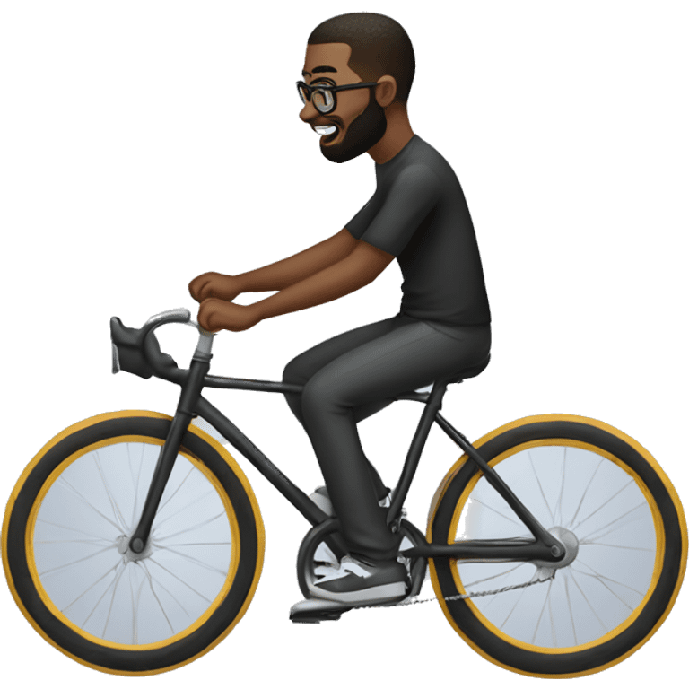 Gims sur un velo emoji