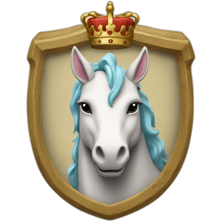 Coat-of-arms-with-unicorn emoji