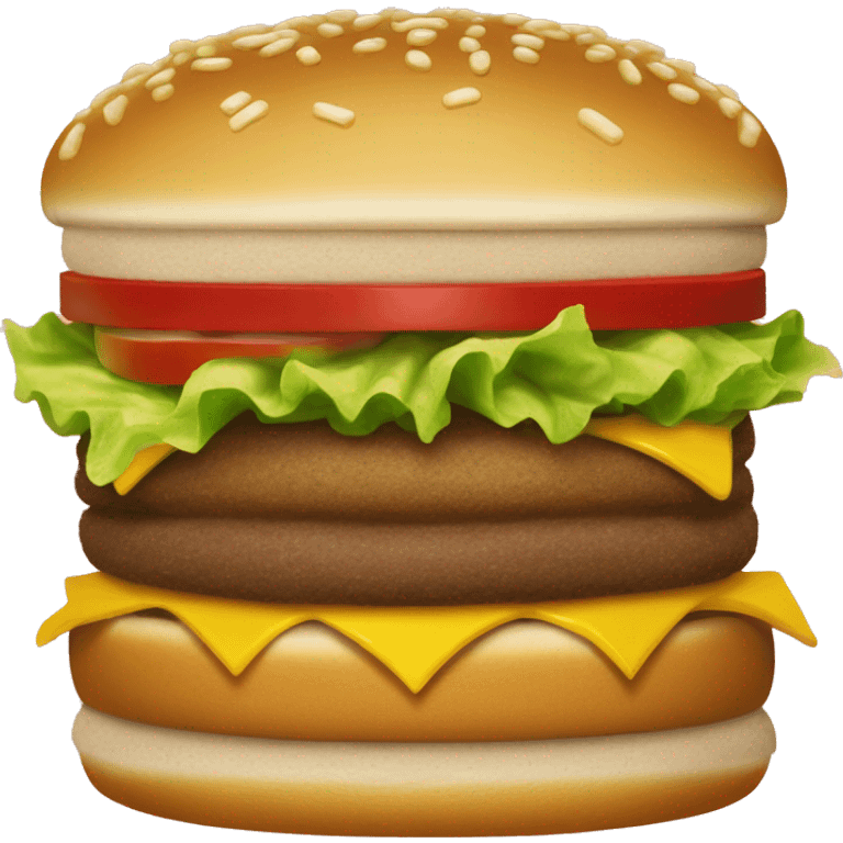 McDonald’s big mac  emoji