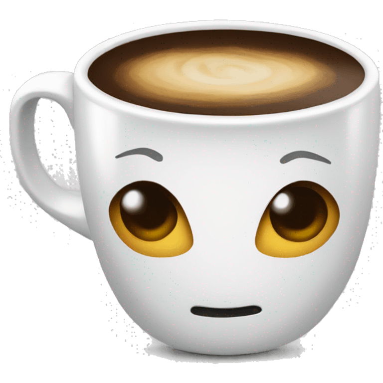 Coffee in the office  emoji