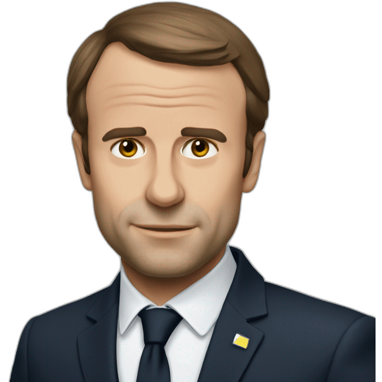 Macron qui dort emoji