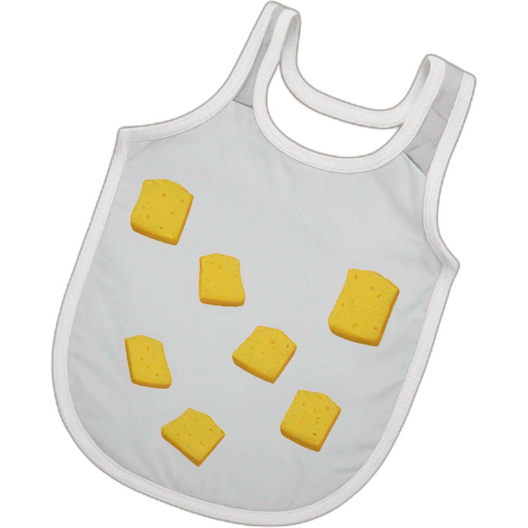 Sponge bib emoji