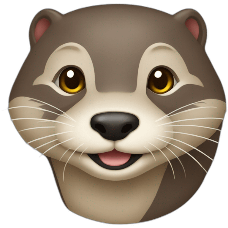 Loutre sur tortu emoji