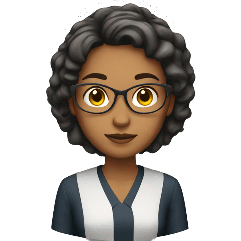 female young teacher emoji