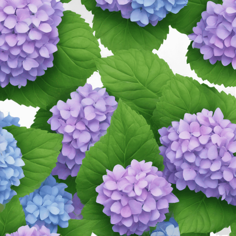 Hydrangea emoji