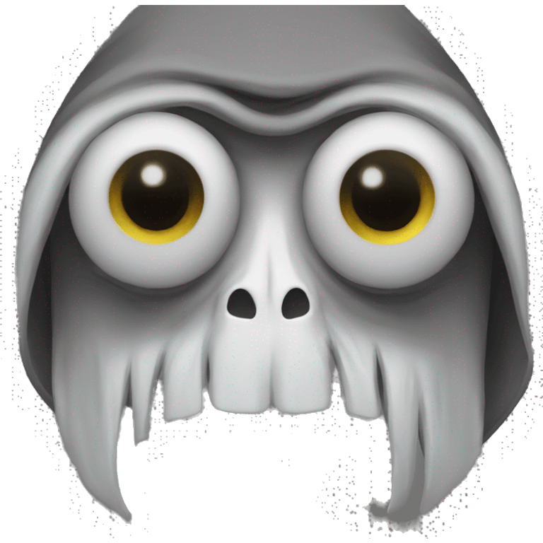 a grim reaper eyes spira emoji