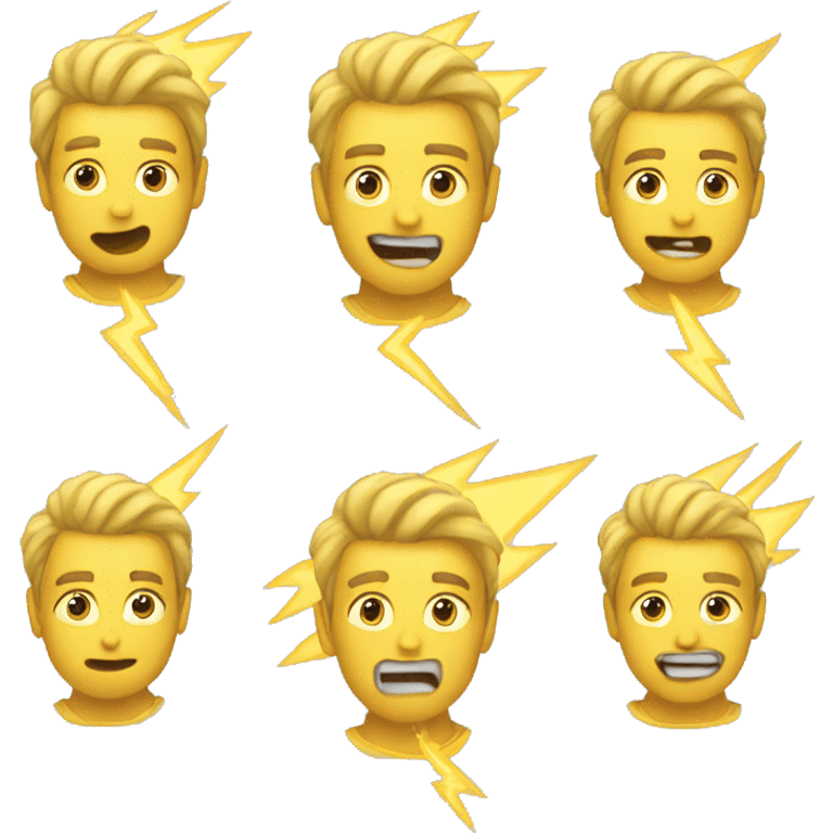 lightning emoji