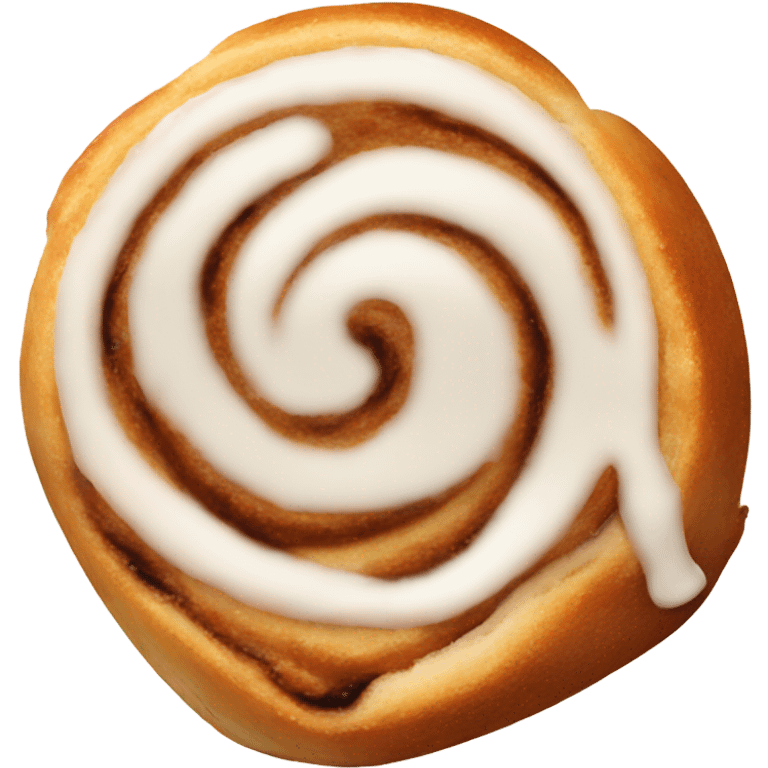 single-serve cinnamon roll emoji