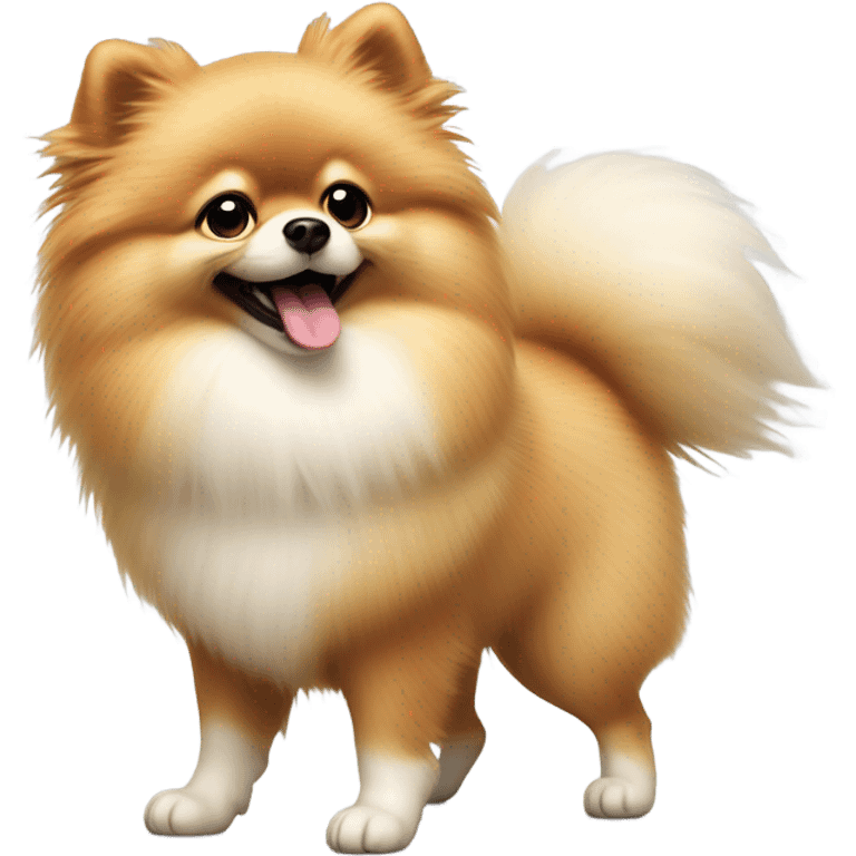 Dancing Pomeranian emoji