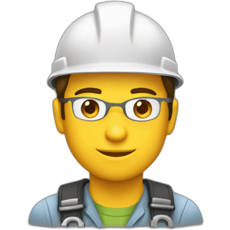 engineer fixing js code emoji