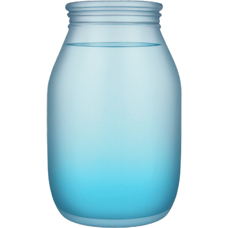 Vaso de agua emoji