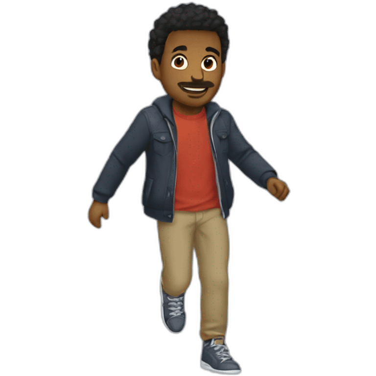 Mickael jakson mon walk emoji