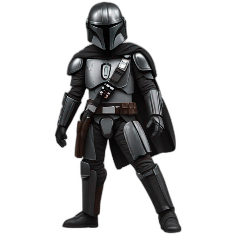 Mandalorian as vader emoji