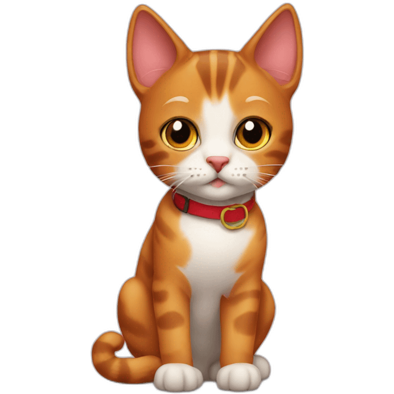 german cat red emoji