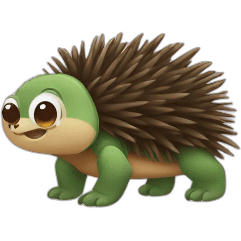 Turtle Porcupine emoji