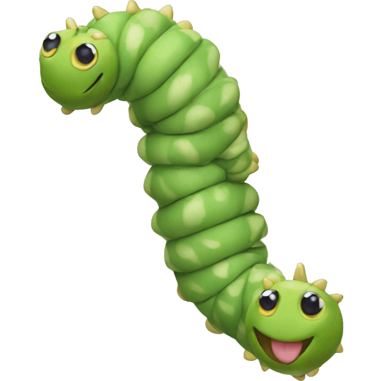 Prince Florian caterpillar from mario wonder emoji