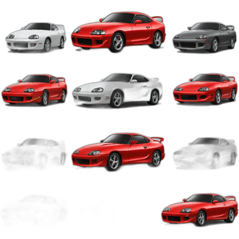 Toyota supra Car emoji