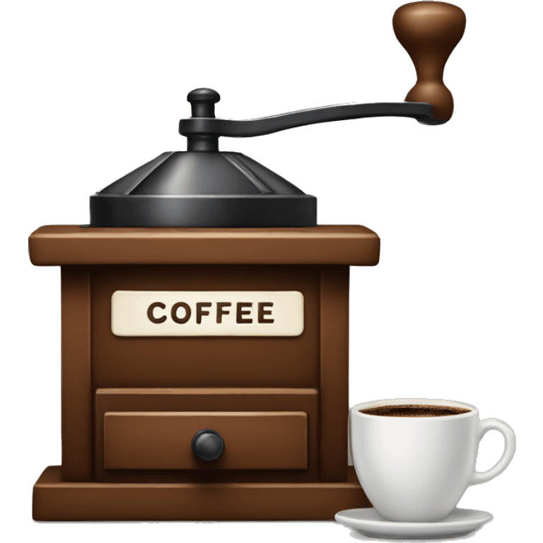 coffee mill emoji