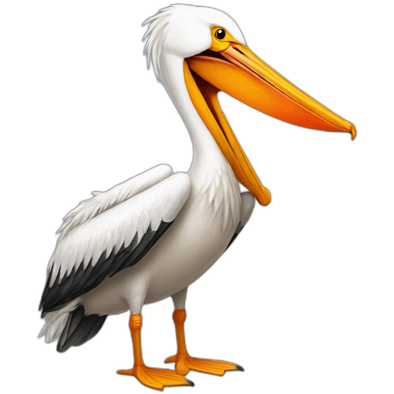 Pelican amoureux d un renard emoji