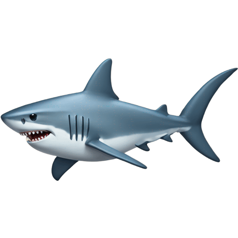 Shark talking emoji