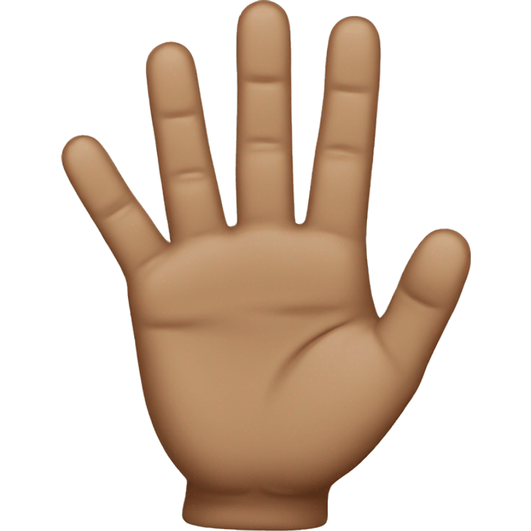 3 fingers emoji