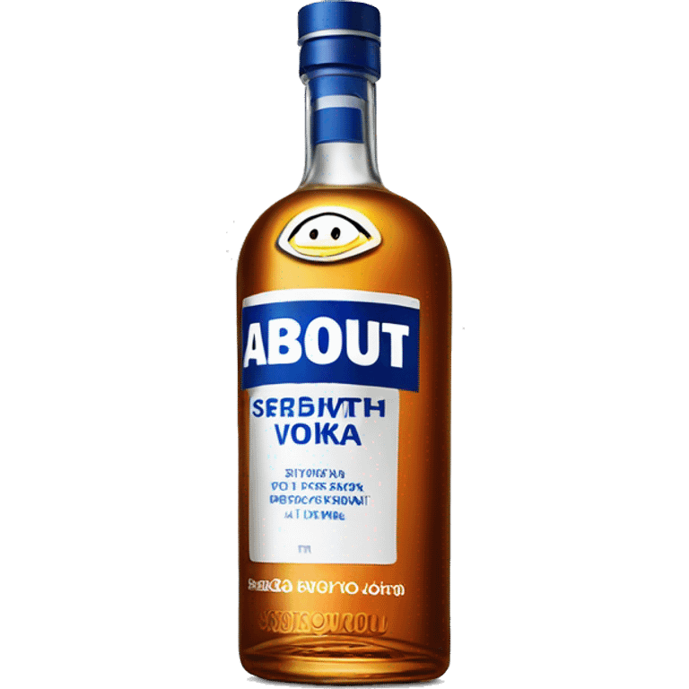 Absolut swedish vodka emoji