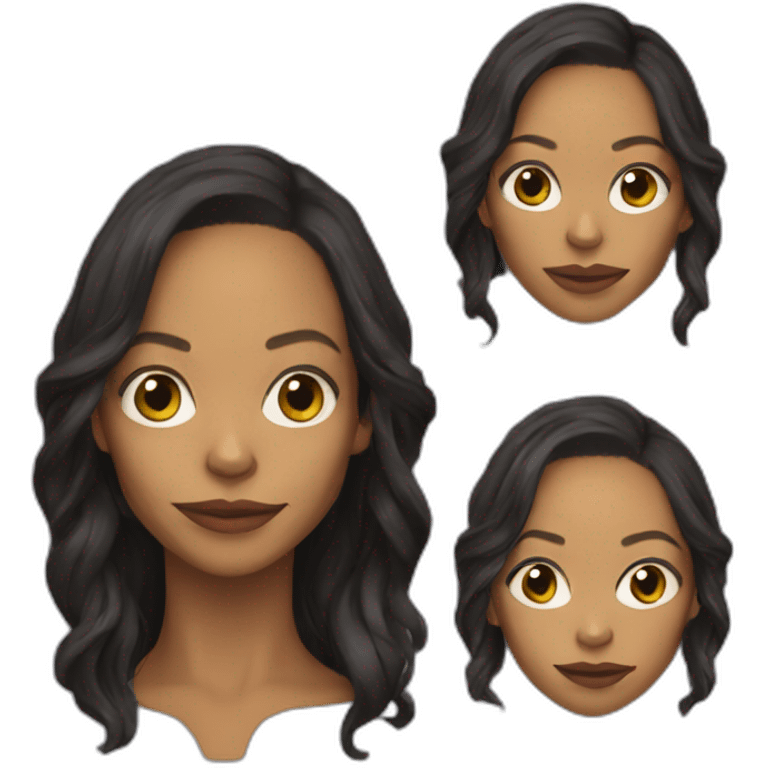 Zoe Saldana emoji