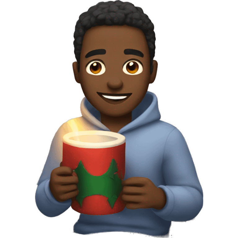 Cozy christmas emoji