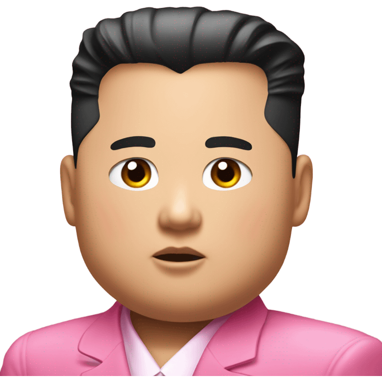 kim jung un pink  emoji