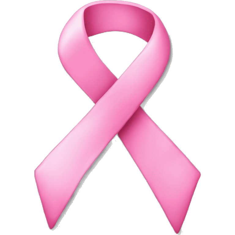 Pink breast cancer ribbon  emoji