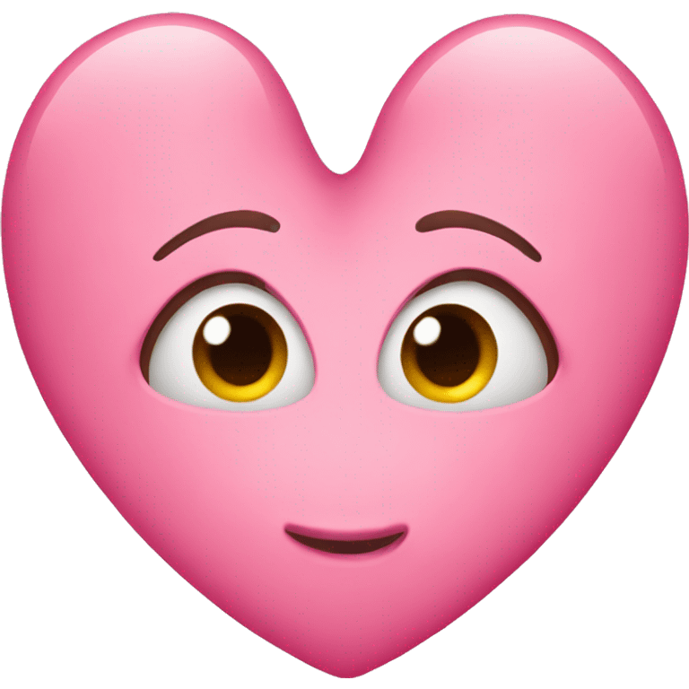 Pink heart emoji