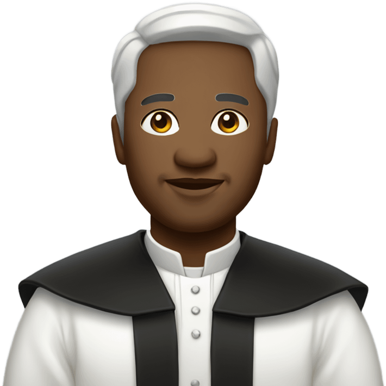 Pastor in White Vestments emoji