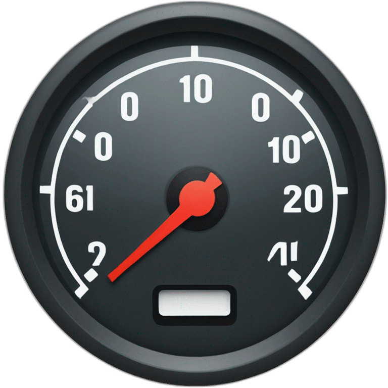 speedometer emoji