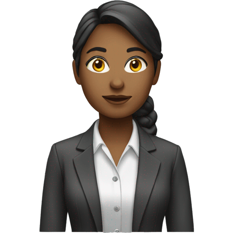 Female Project Manager in tech emoji