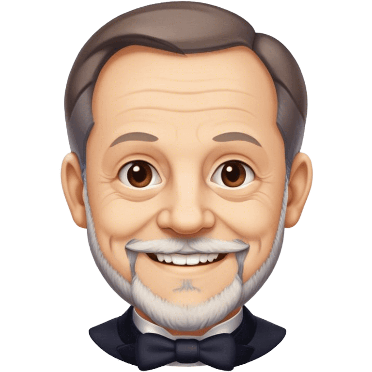 Louis Pasteur smiling emoji