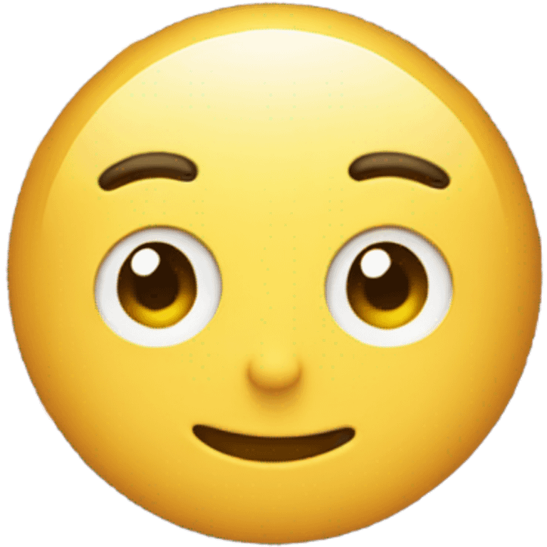 Emoji Face with a stars emoji instead of eyes emoji