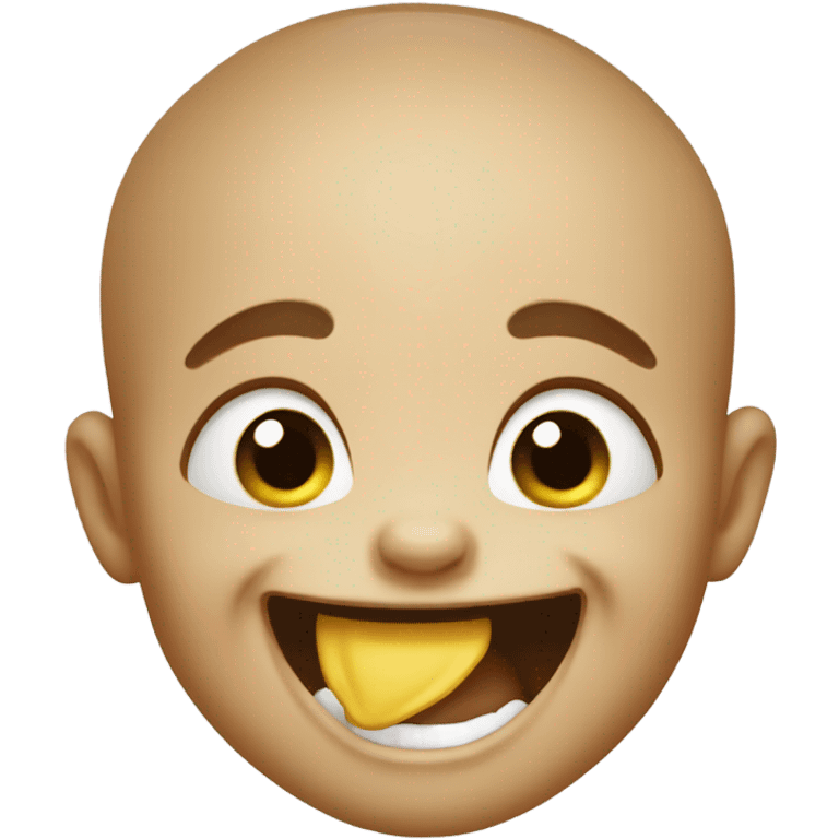 evil baby laughing  emoji