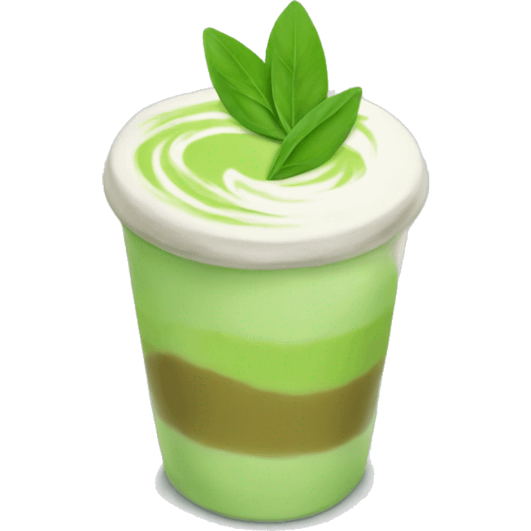 Matcha latte emoji