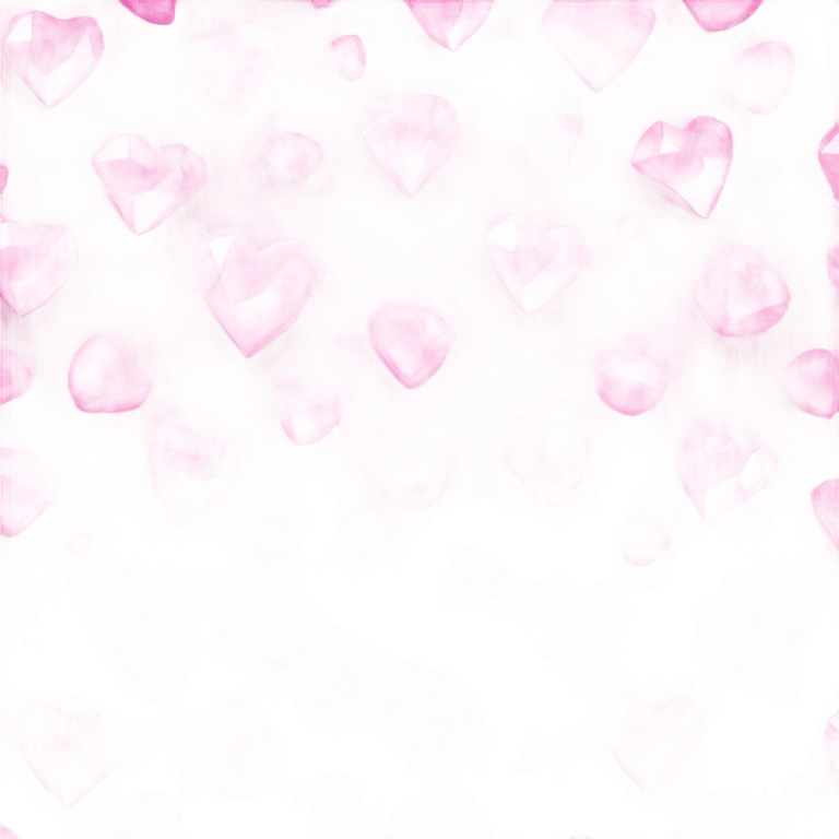 Pink heart diamond texture  emoji