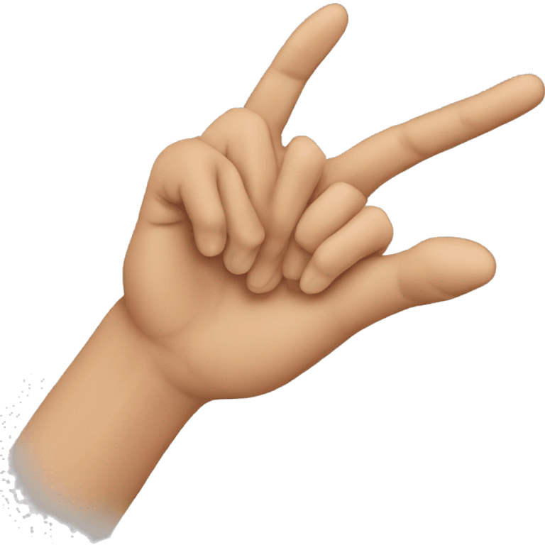 Sign language emoji