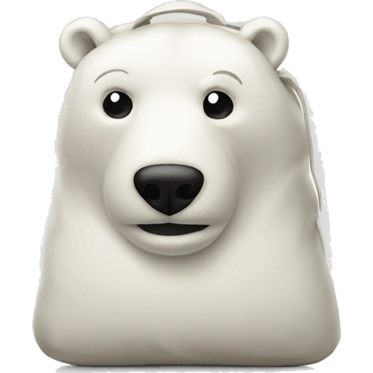 polar bear bag emoji