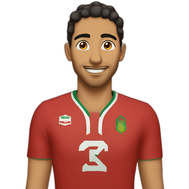 Hakimi morocco emoji