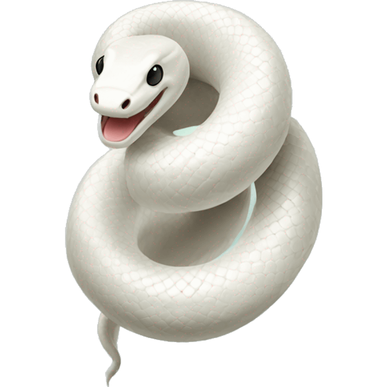 white snake emoji